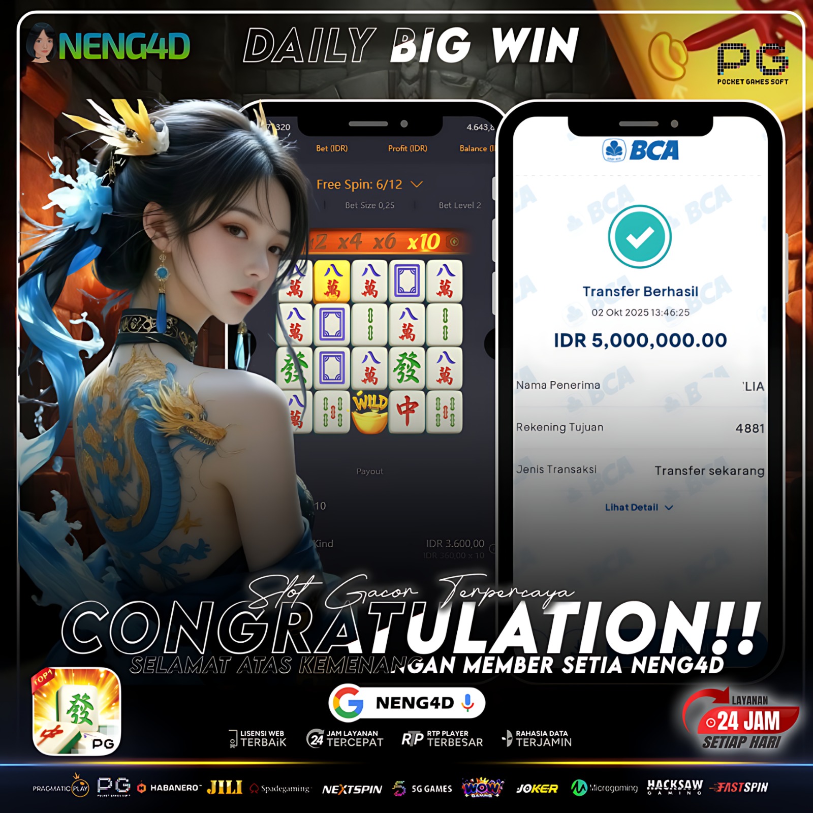 Mahjong Ways Hantarkan Kemenangan 5 Juta